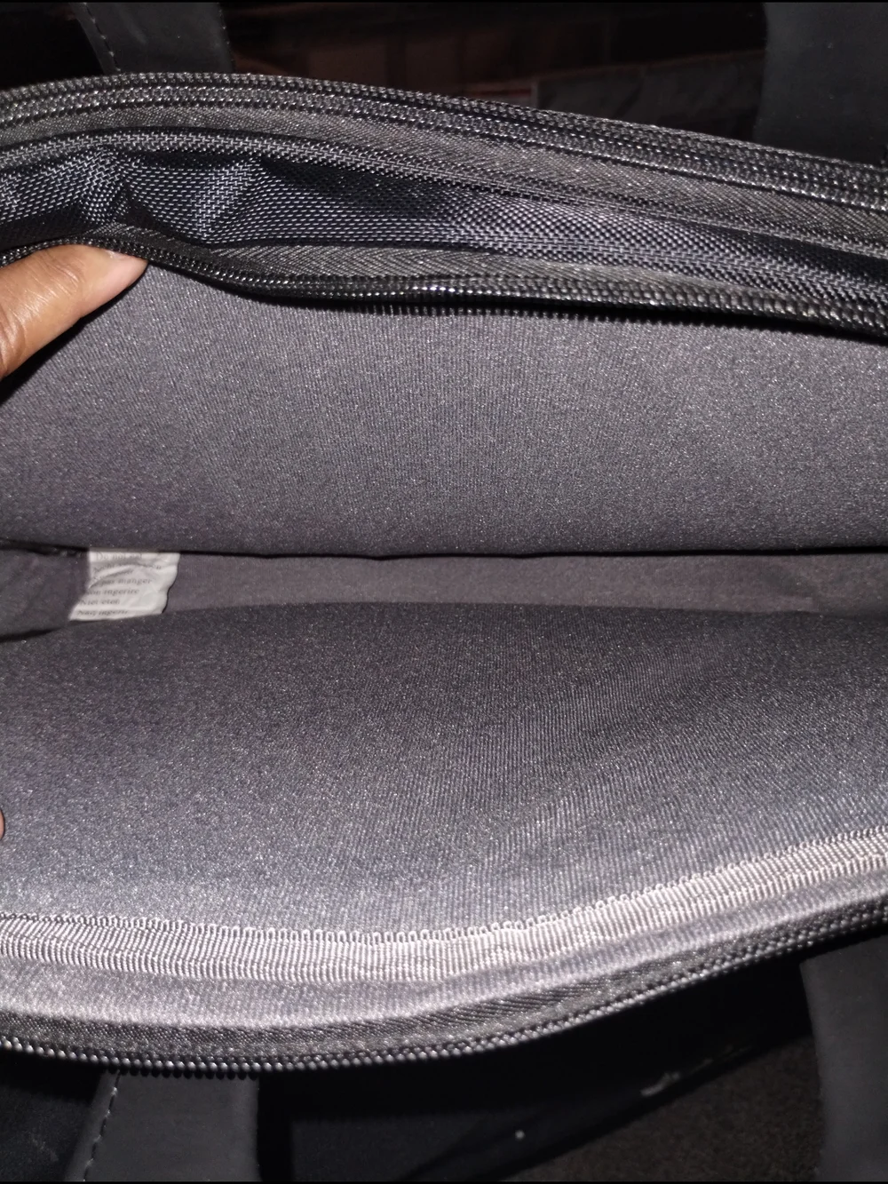 Dell Black Soft-Shell Laptop Briefcase with Top Handle